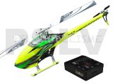 SG703-B  SAB Goblin 700 Competition Green Kit With Blades  + Brain